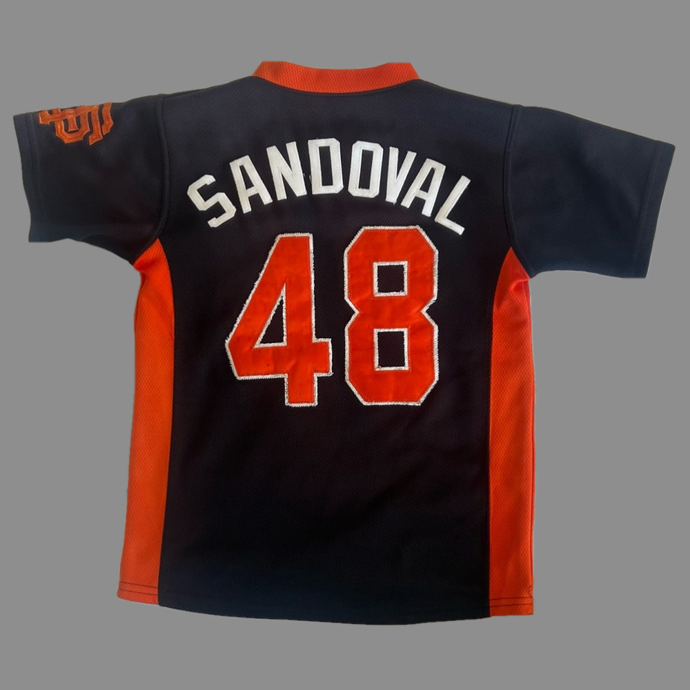 Pablo Sandoval “Panda” San Francisco Giants Youth Baseball Jersey